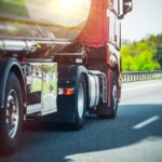 Scattered truck tire debris on highway - corena law