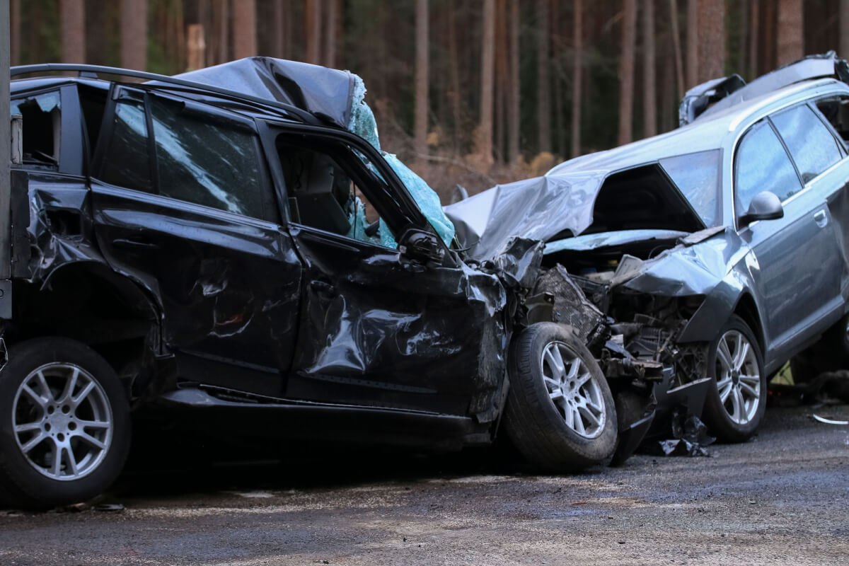 Scarred driver discussing compensation claim - corena law