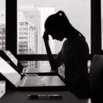 Workplace stress illustration - corena law