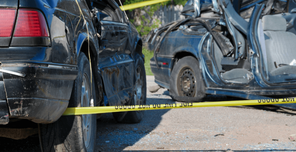 Los complejos choques de autos en Nevada