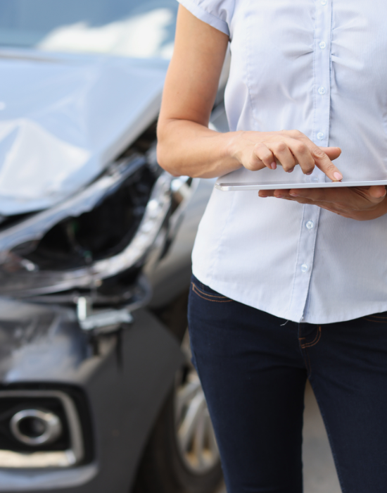 Auto insurance claim process