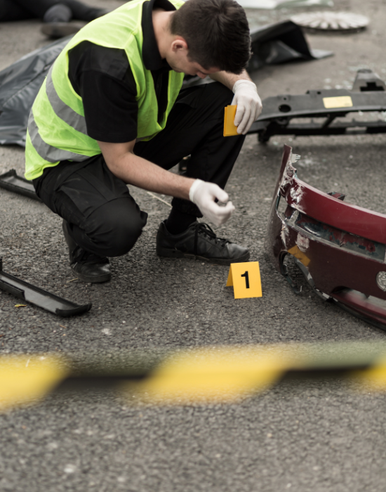 Car crash evidence collection
