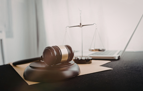Personal injury law concept