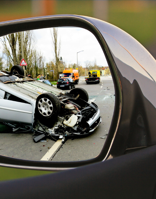Determining fault in multi-vehicle crash
