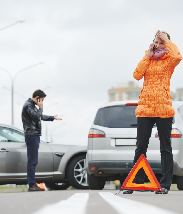 Investigating right of way in intersection crash